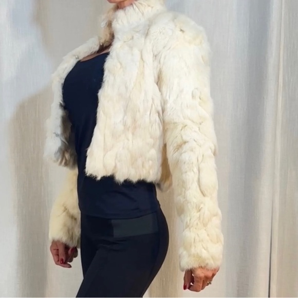 Vintage Rabbit Fur Jacket - Picture 1 of 5